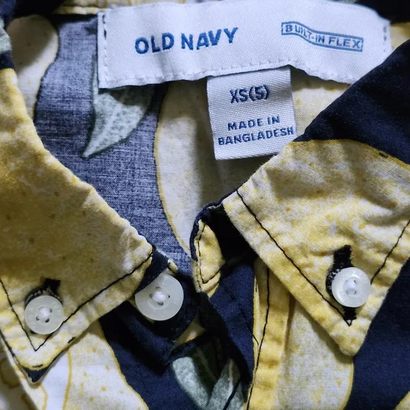 Kids' Lemon Print, Olive, and Polka Dot Shirts Set - Picture 2 of 4